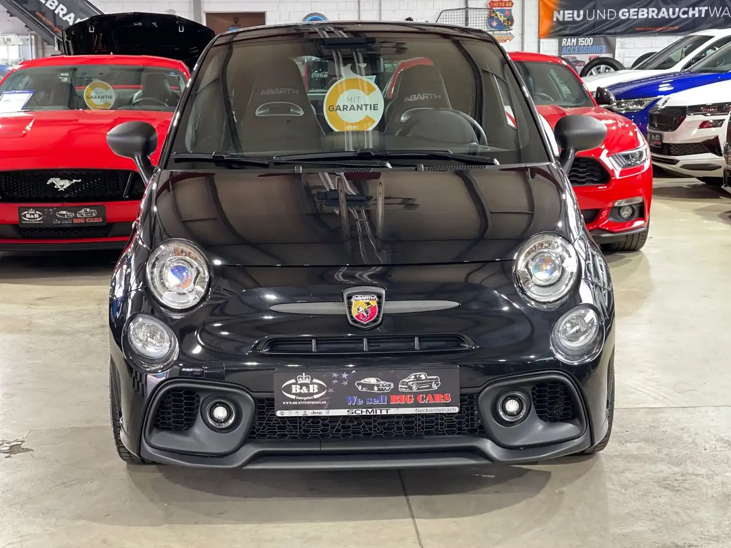 Abarth 500 +695+TURBO+MONZA AUSP.+BEATS+8FACH+SHZ+LEDER Fekete - 2