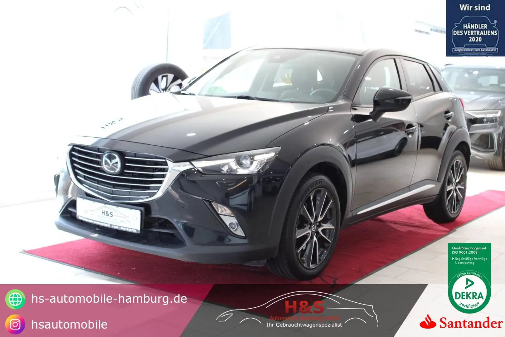 Mazda CX-3 Exclusive-Line Schwarz - 1