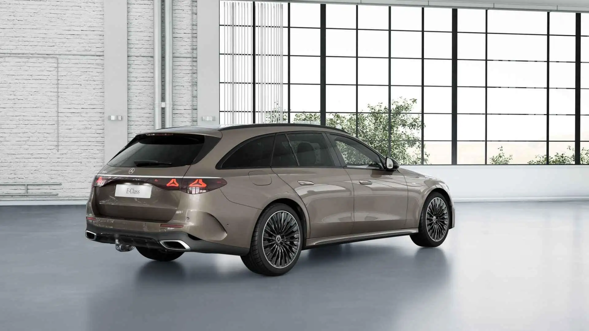 Mercedes-Benz E 300 Estate e AMG Line | Nieuwprijs 104238 euro | Super Brun - 2