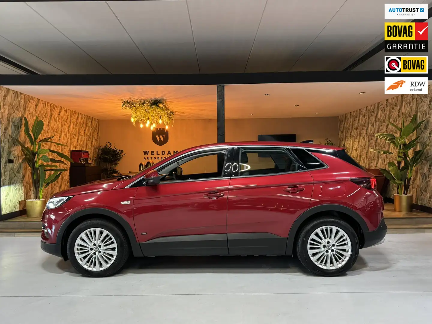 Opel Grandland X 1.6 Turbo Hybrid4 Innovation Garantie Camera Elek Rouge - 1