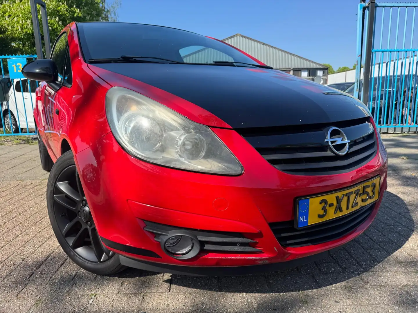 Opel Corsa 1.4-16V Color Race A-C Elek-Pakket Lmv Cruise Rojo - 2