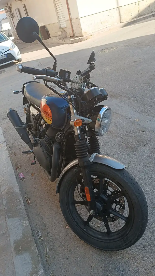 Royal Enfield Interceptor 650 blu barcellona Azul - 1