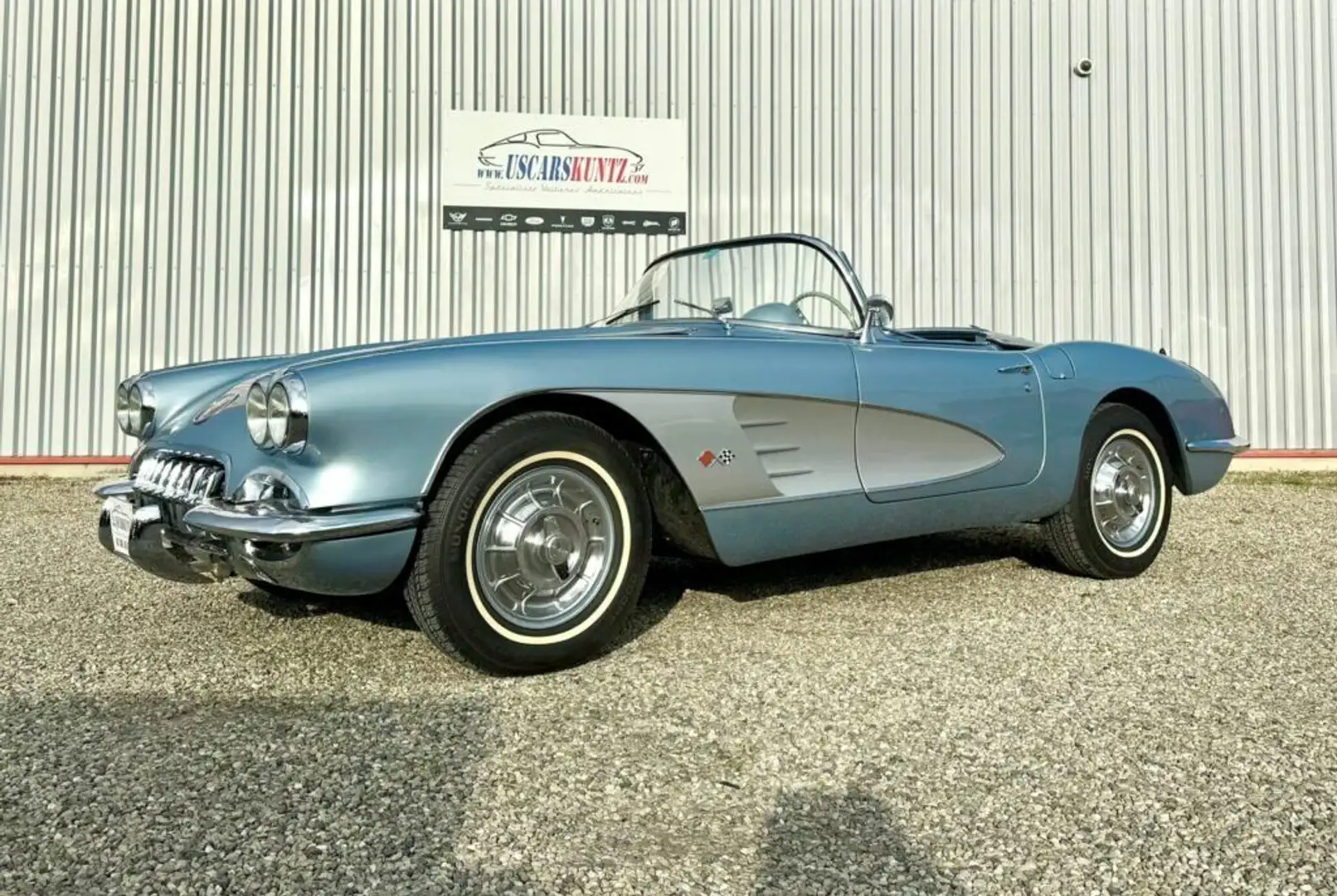 Chevrolet Corvette CABRIOLET 1958 Albastru - 2