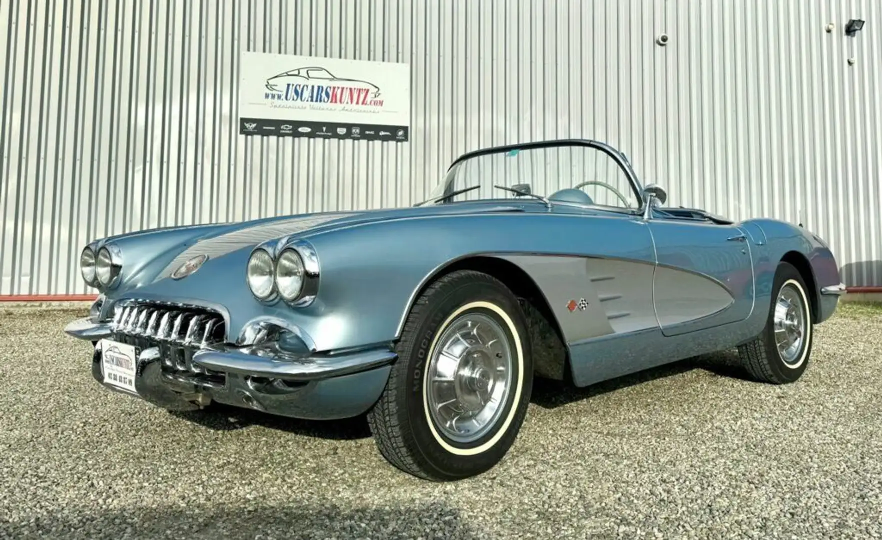Chevrolet Corvette CABRIOLET 1958 Albastru - 1