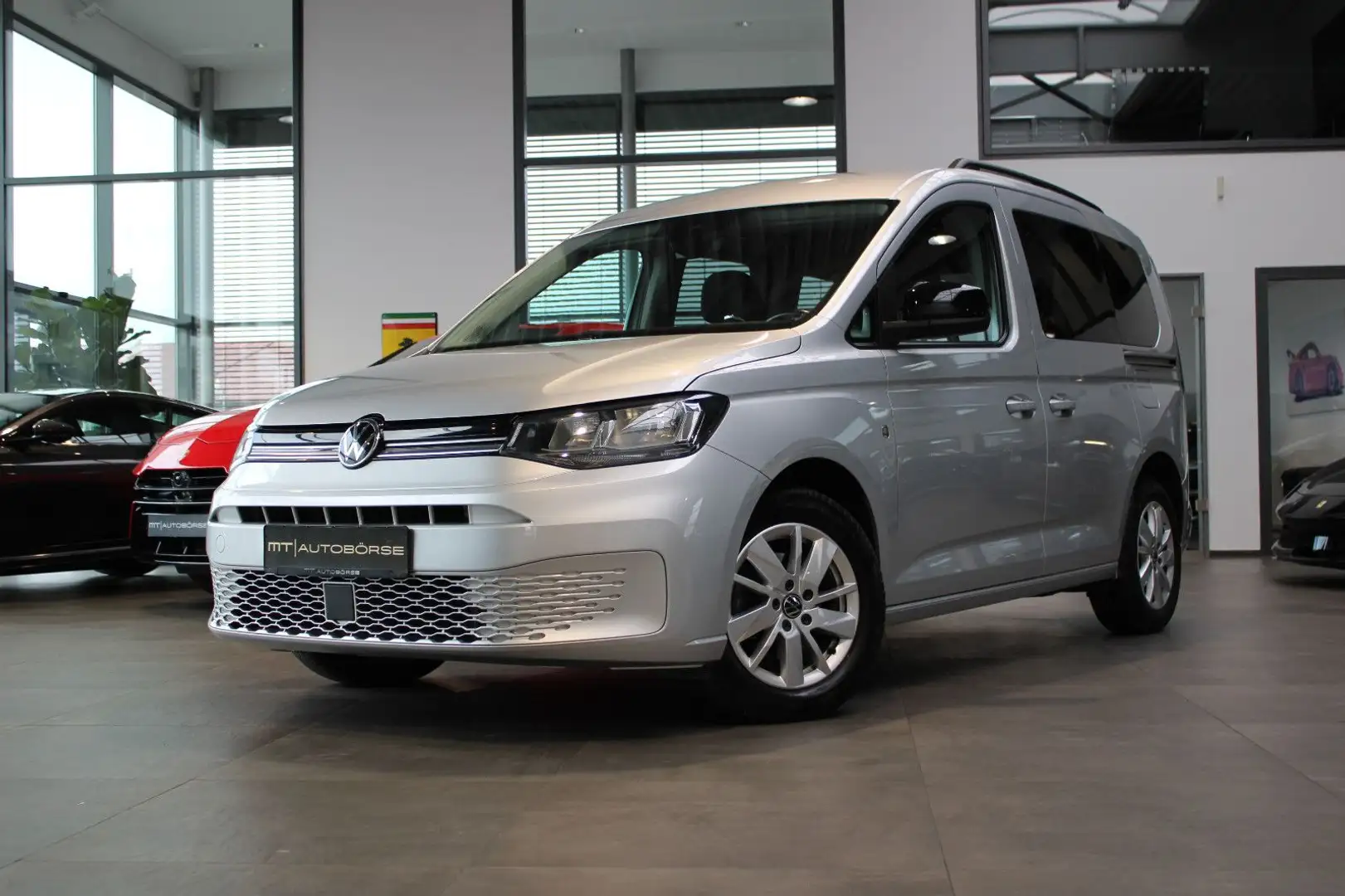 Volkswagen Caddy CADDY 2.0 TDI KOMBI *LIFE* 1.HAND/AHK/NAVI/ALU`S Silber - 2