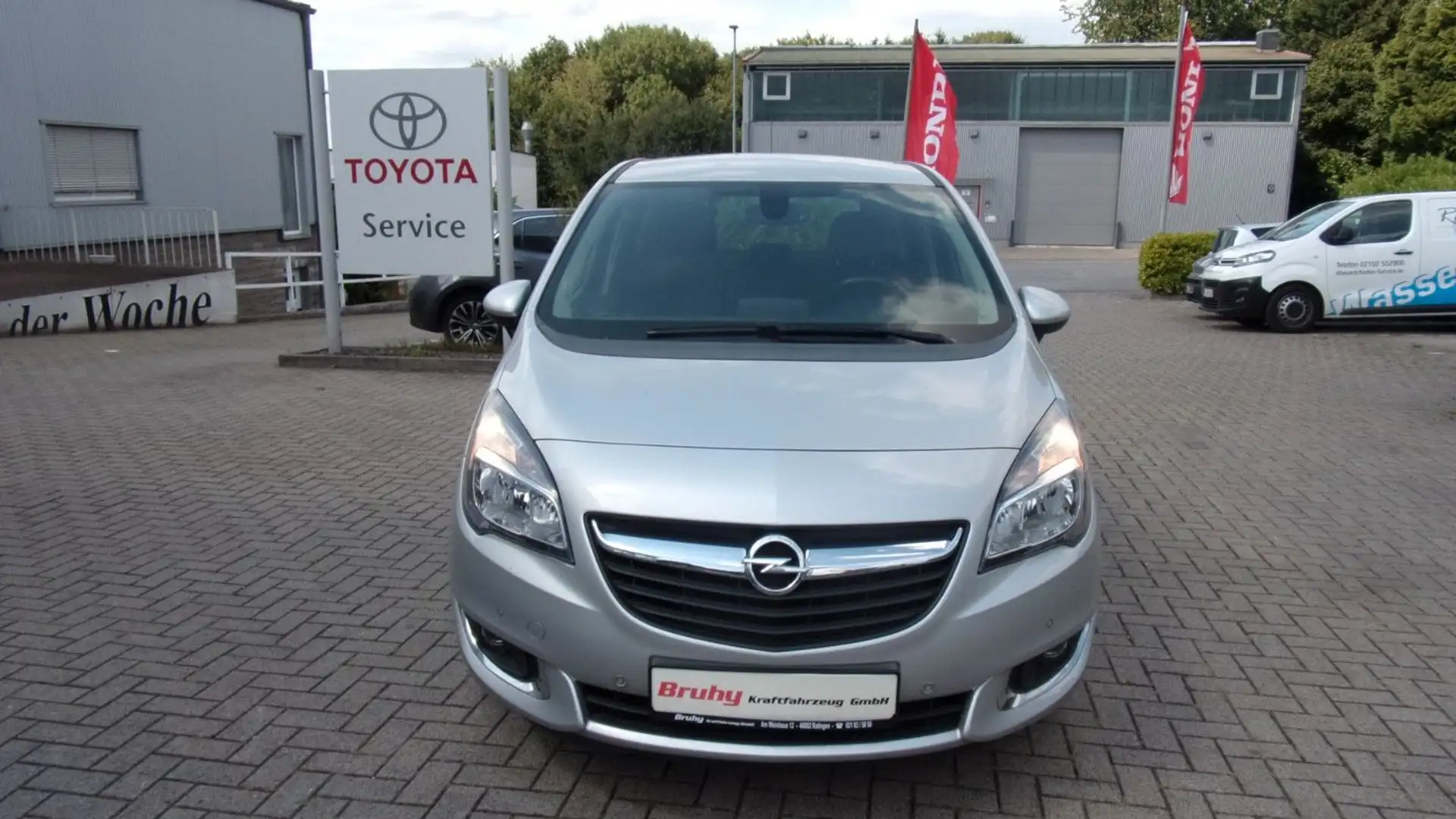 Opel Meriva B PDC V+H Kamera Argent - 1