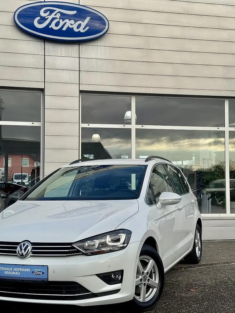 Volkswagen Golf Sportsvan Highline- DSG - Anhängk. - 1. Hand Weiß - 2