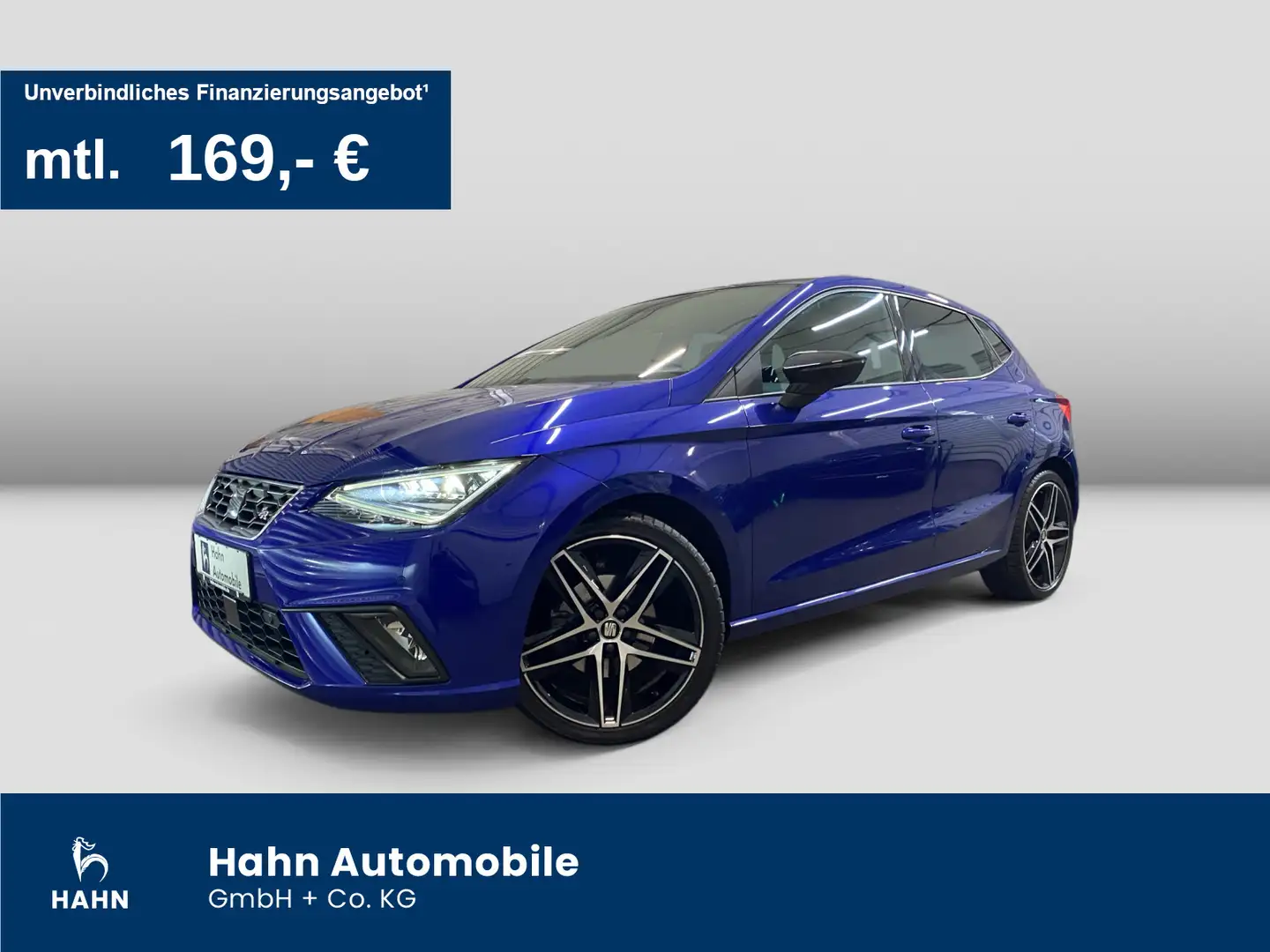 SEAT Ibiza 1.0 TSI DSG FR Navi Pano Kamera Klima LED Blau - 1