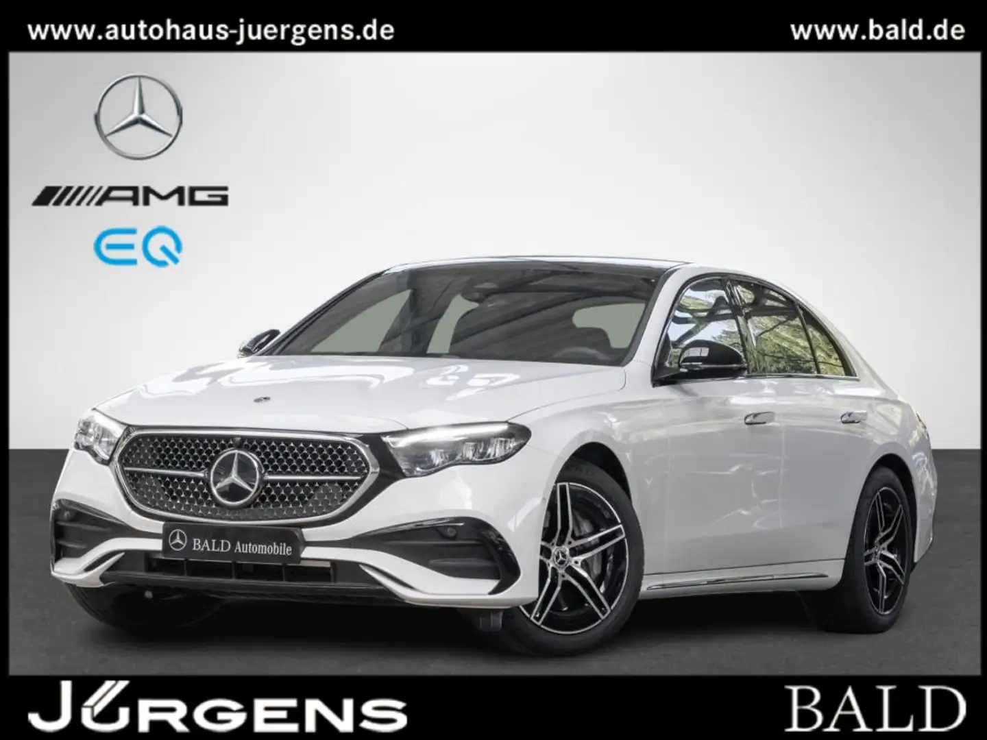 Mercedes-Benz E 220 d AMG/Wide/LED/Pano/AHK/Totw/Cam/Night/19" Weiß - 2