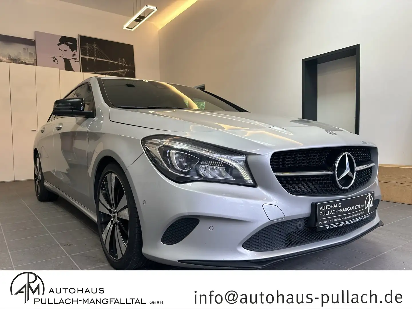 Mercedes-Benz CLA 200 CLA 200 SB Urban (EURO 6d-TEMP) Navi/Autom./Klima Zilver - 1