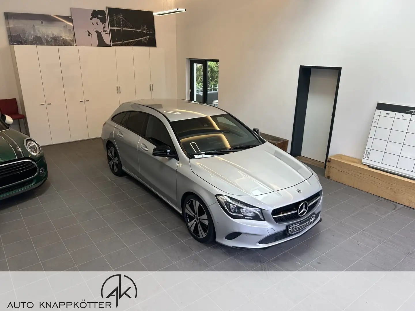 Mercedes-Benz CLA 200 CLA 200 SB Urban (EURO 6d-TEMP) Navi/Autom./Klima Zilver - 2