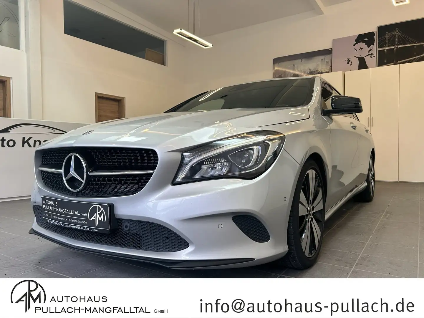 Mercedes-Benz CLA 200 CLA 200 SB Urban (EURO 6d-TEMP) Navi/Autom./Klima Silber - 1