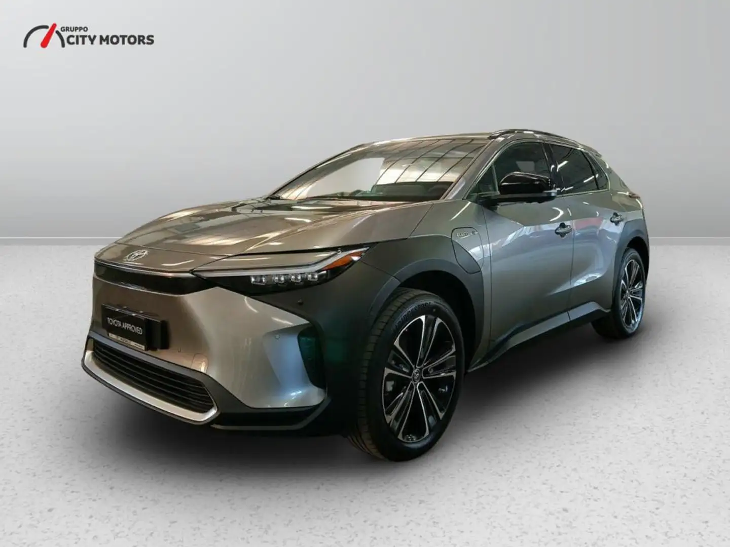 Toyota bZ4X ev First Edition awd 218cv Gris - 1