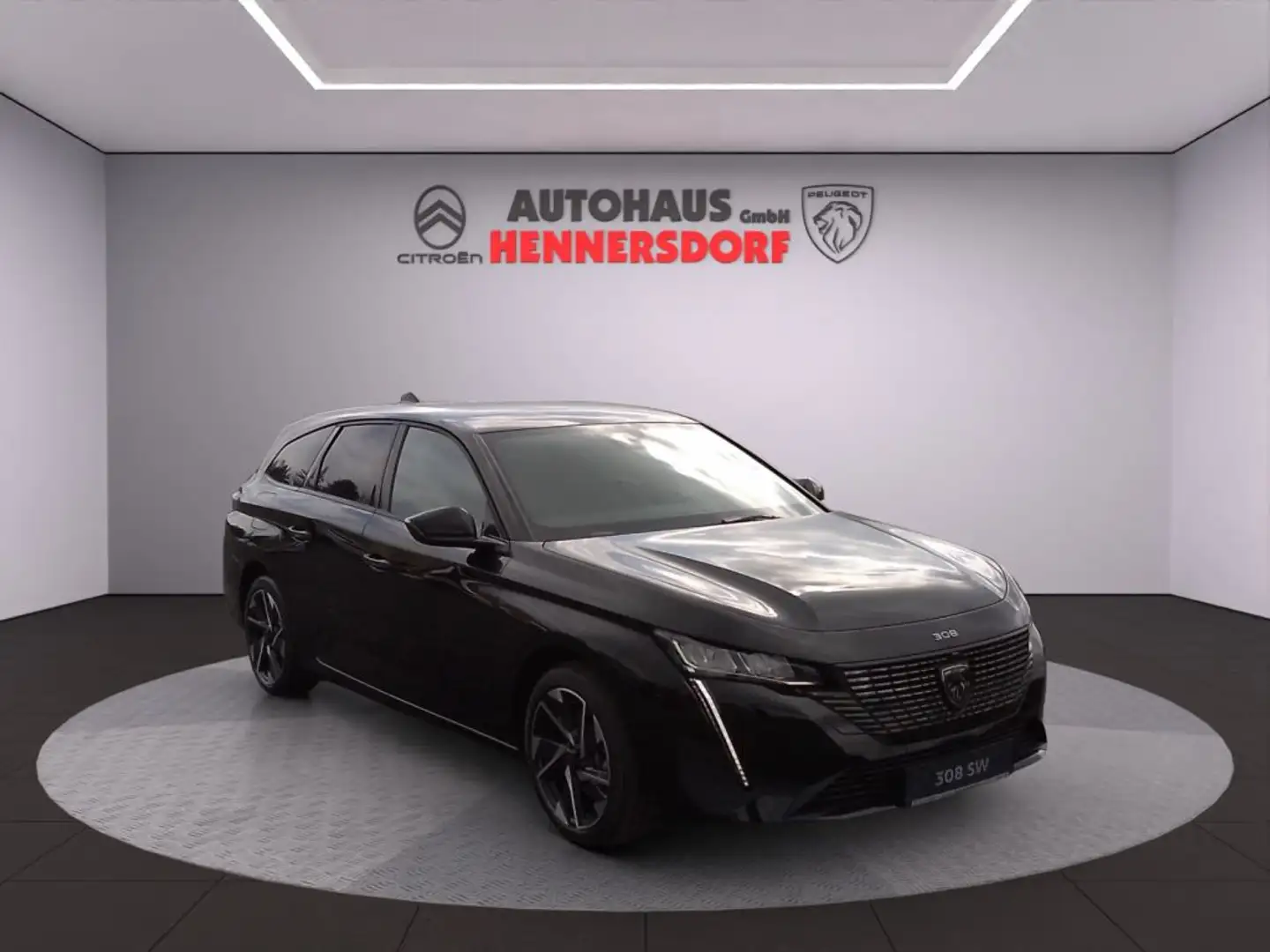 Peugeot 308 SW PureTech 130 Allure Schwarz - 2