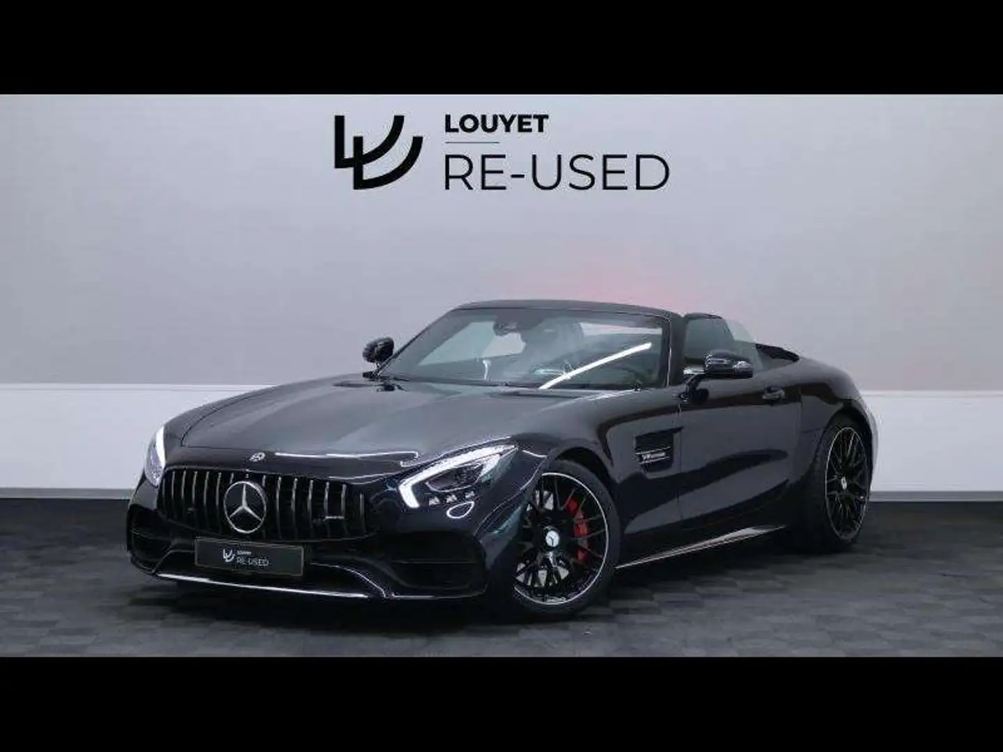 Mercedes-Benz AMG GT C Roadster V8 bi-turbo 557 Zwart - 1