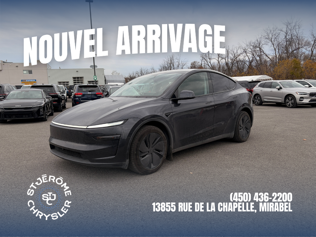 2026 Tesla Model Y TESLA MODEL Y GRANDE AUTONOMIE 2026, TI, 526 KM D'AUTONOMIE ET PRÊT POUR L'AVENIR