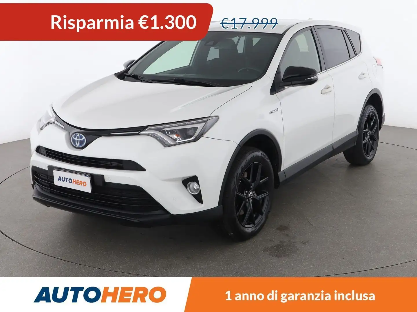 Toyota RAV 4 2.5 Hybrid Dynamic FHEV Bianco - 1
