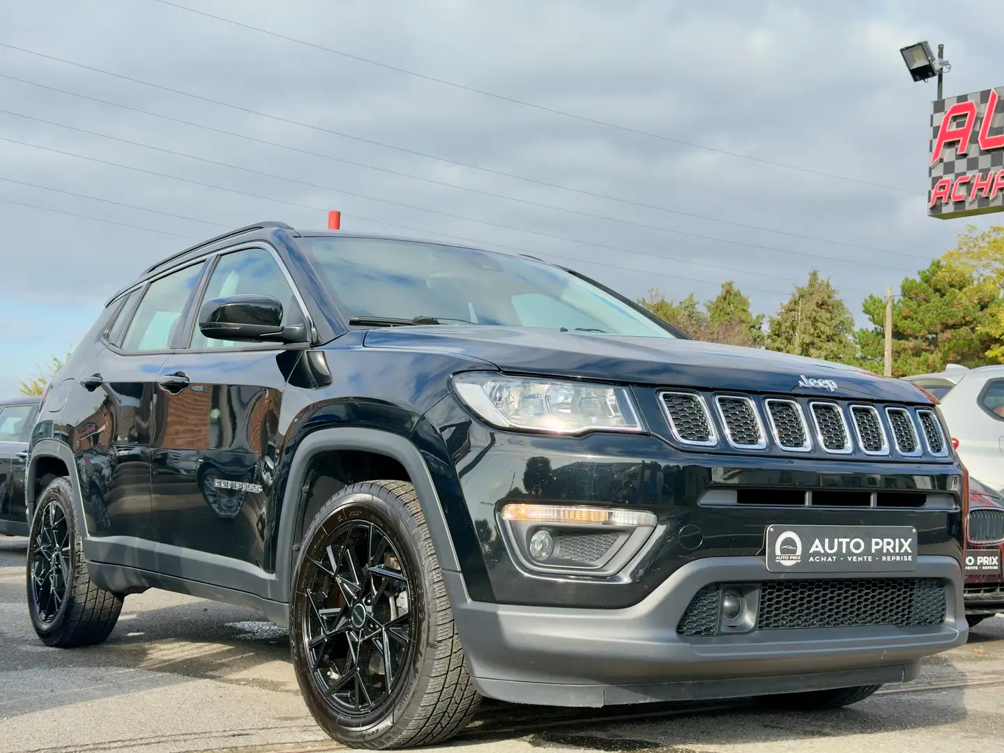 Jeep Compass 1.6 MJD 4x2 Longitude Business Navi Cuir Cam EU6B Schwarz - 2