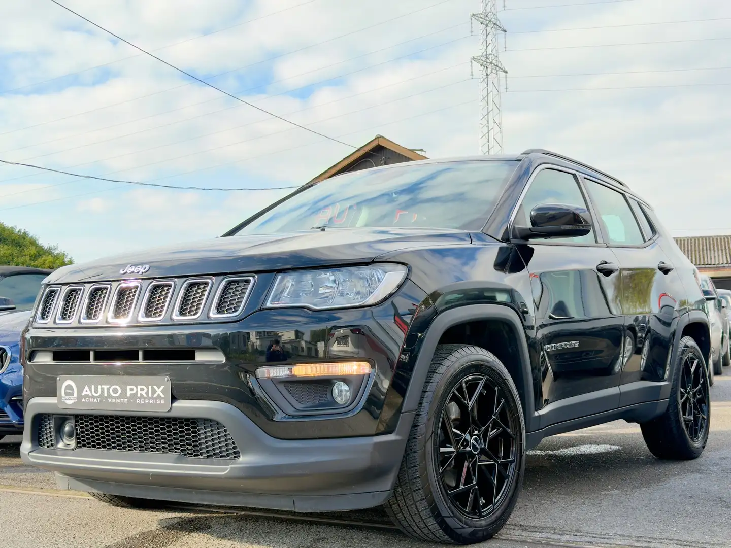 Jeep Compass 1.6 MJD 4x2 Longitude Business Navi Cuir Cam EU6B Schwarz - 1