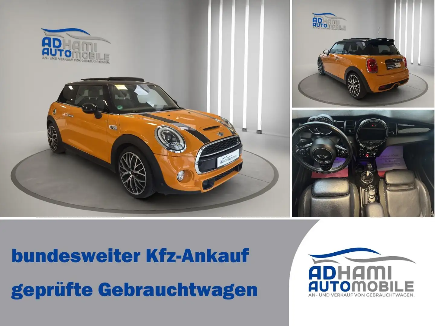 MINI Cooper S Coupe COOPER S Mini/2.HAND/PANO/LEDER/LED/CAM/HEAD! Orange - 2