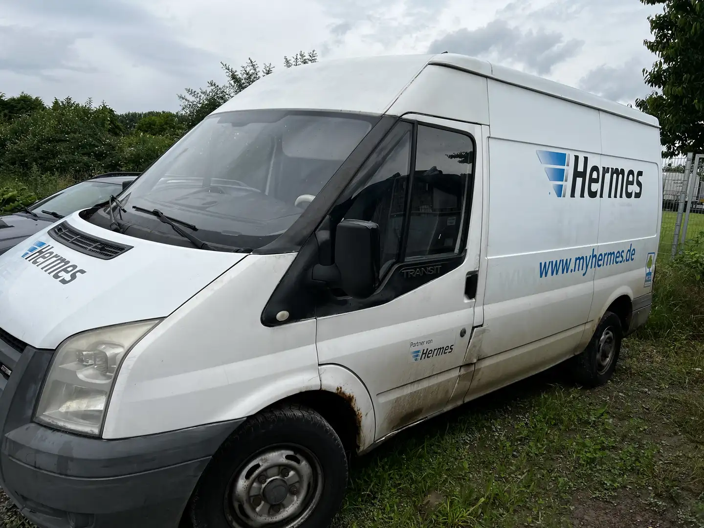Ford Transit Connect Motor schaden Weiß - 2
