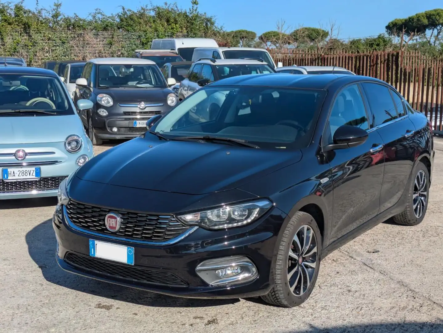 Fiat Tipo 1.3mjt 95cv TELECAM SENS PARK Nero - 1