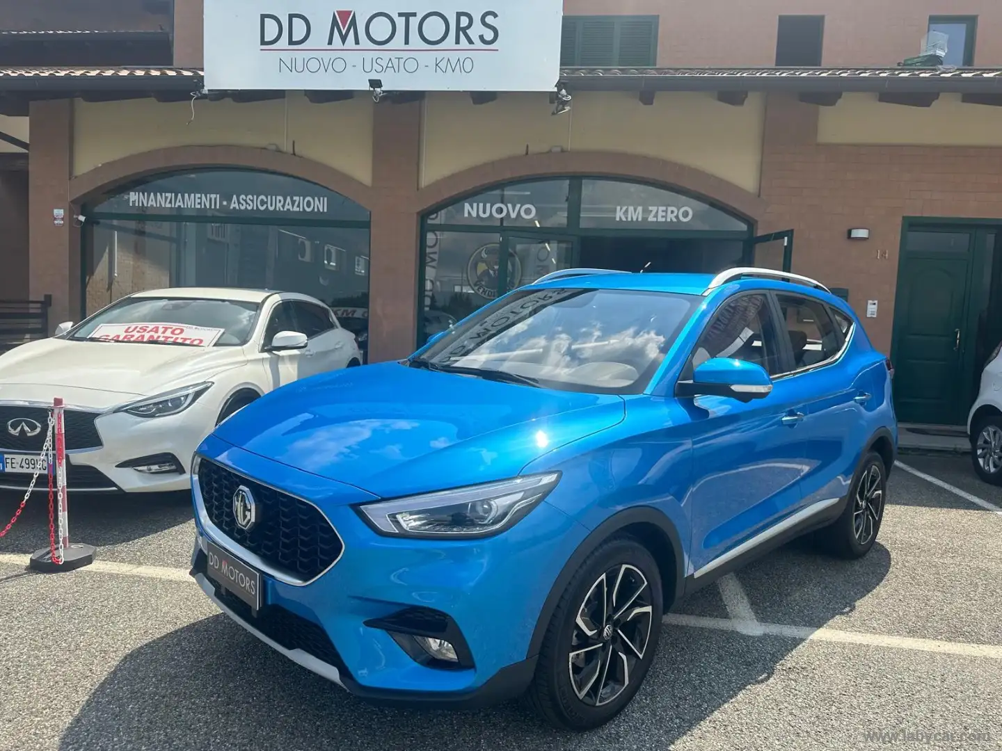 MG ZS 1.0T-GDI aut. Luxury *PROMO* Blauw - 1