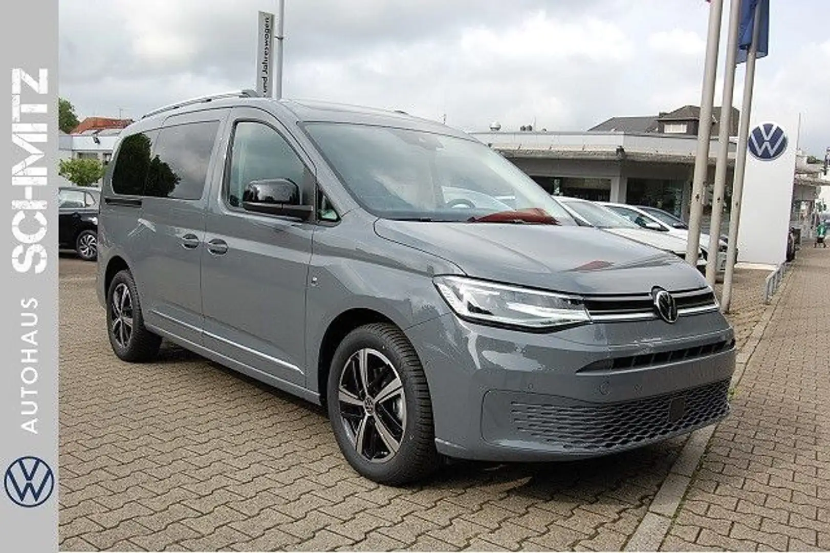 Volkswagen Caddy Caddy Maxi Style Benziner DSG AHK 7-Sitzer Grau - 1