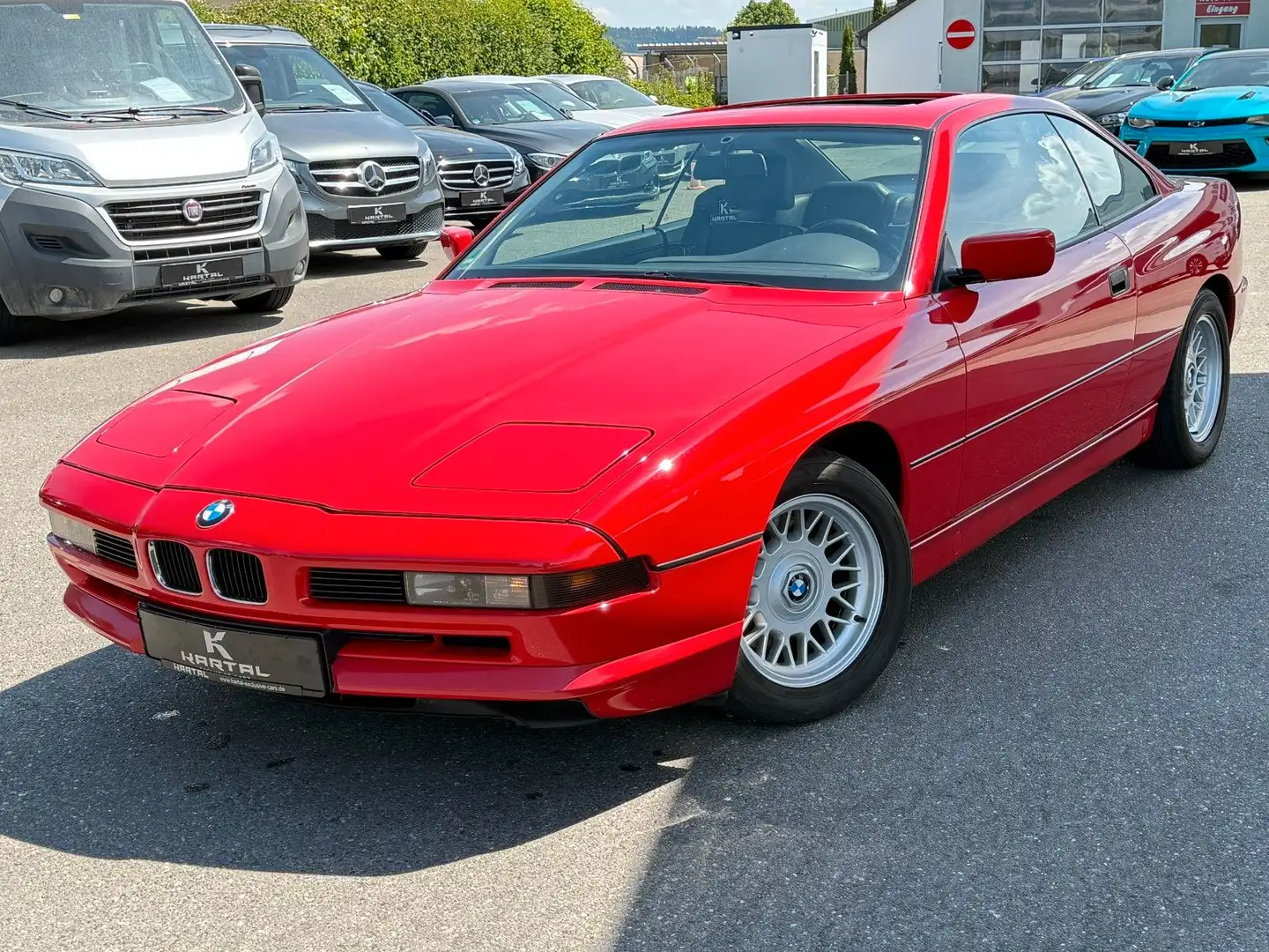 BMW M850 i *Handschalter**Scheckheft*Originalzustand* Rot - 2