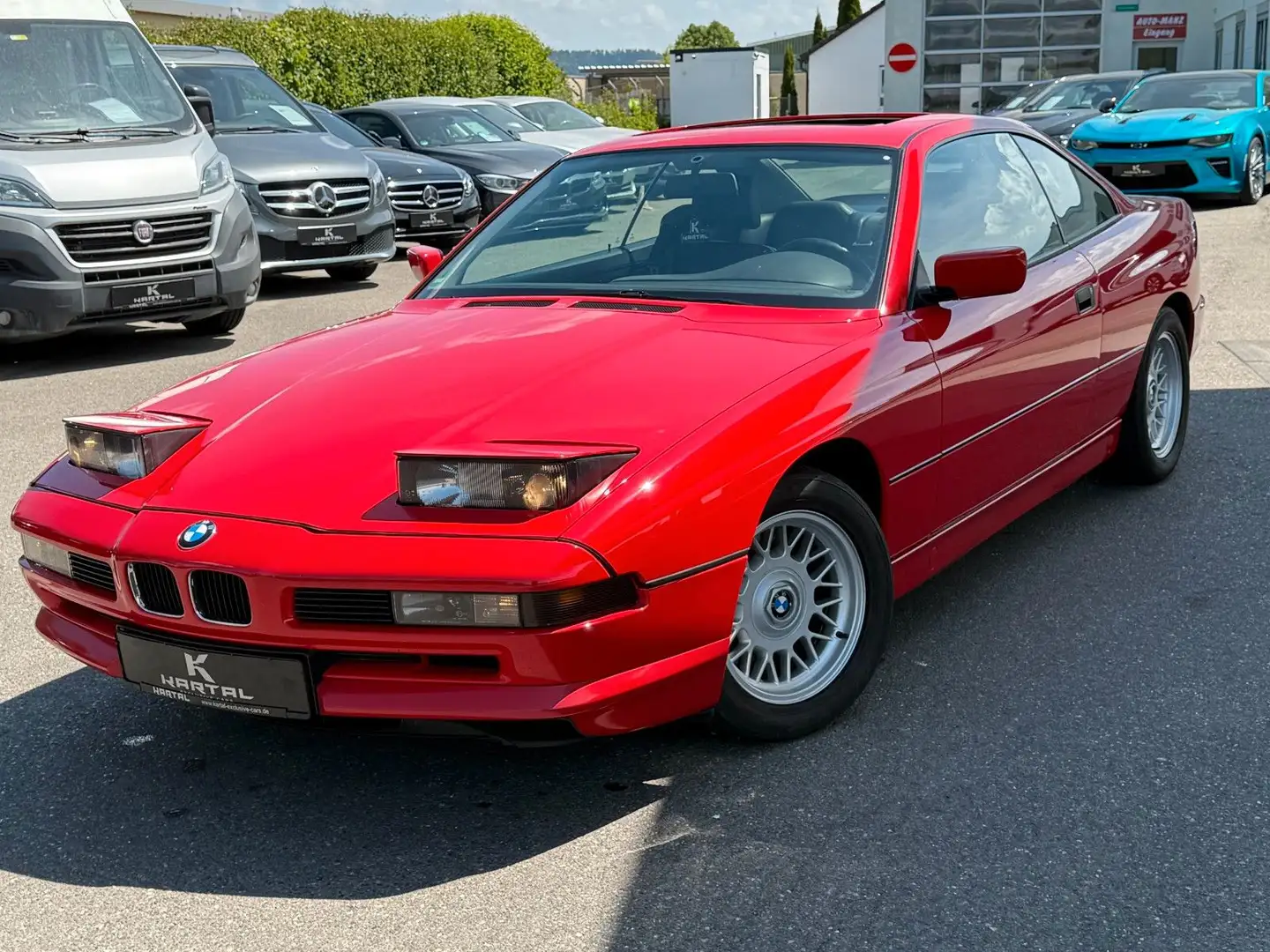 BMW M850 i *Handschalter**Scheckheft*Originalzustand* Rot - 1