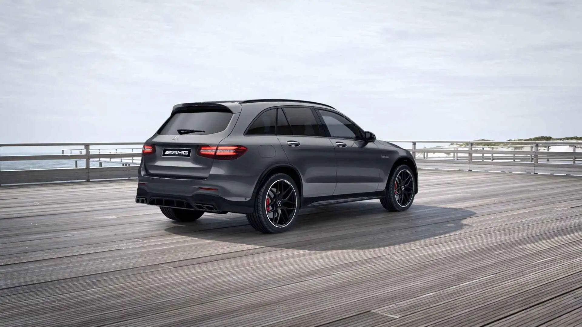 Mercedes-Benz GLC 63 AMG S 4MATIC+ | BTW auto | Panoramadak | Burmester | H Grijs - 2