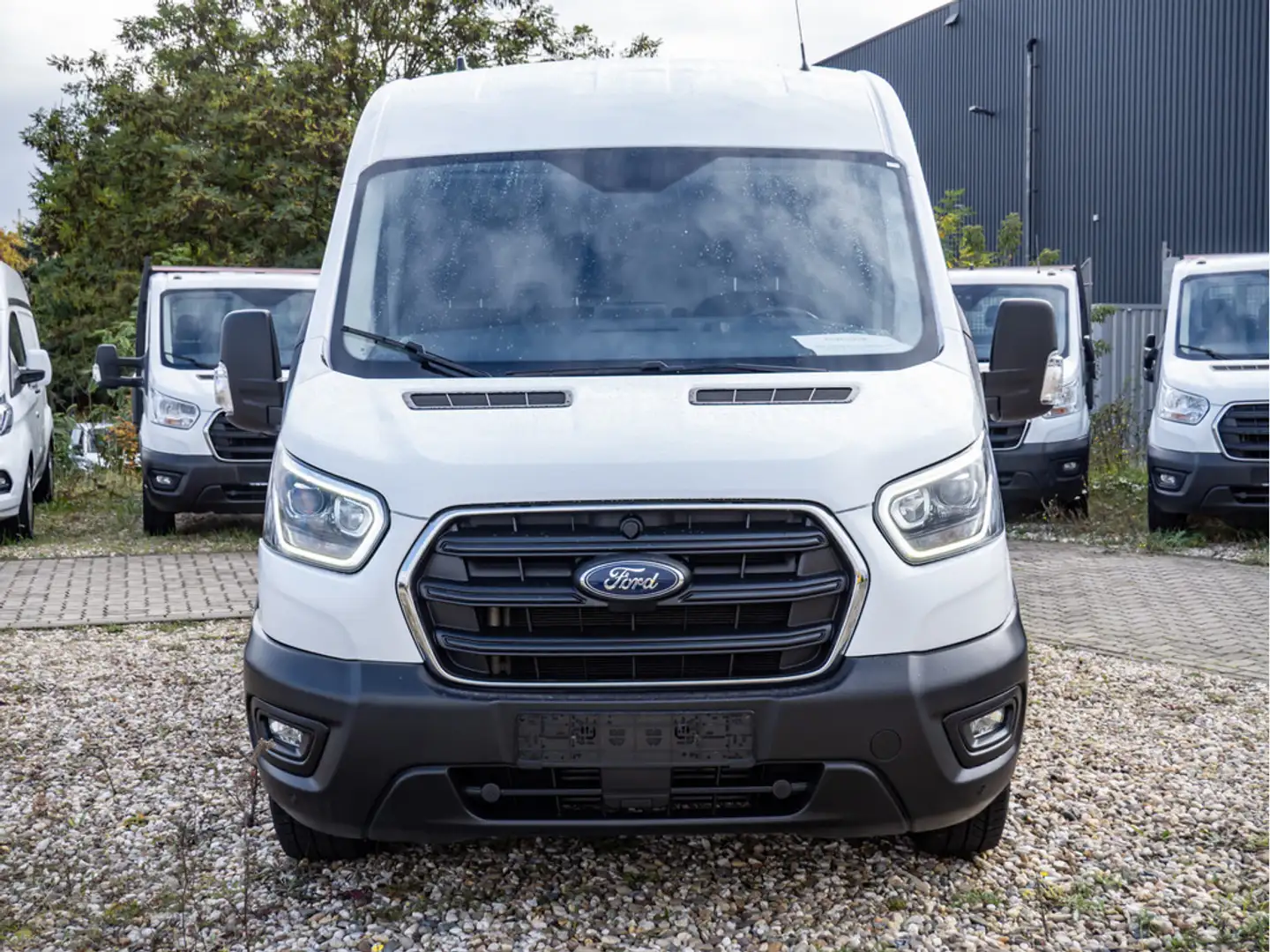 Ford Transit TREND 350L3 ExpressLine beschädigt Blanc - 2