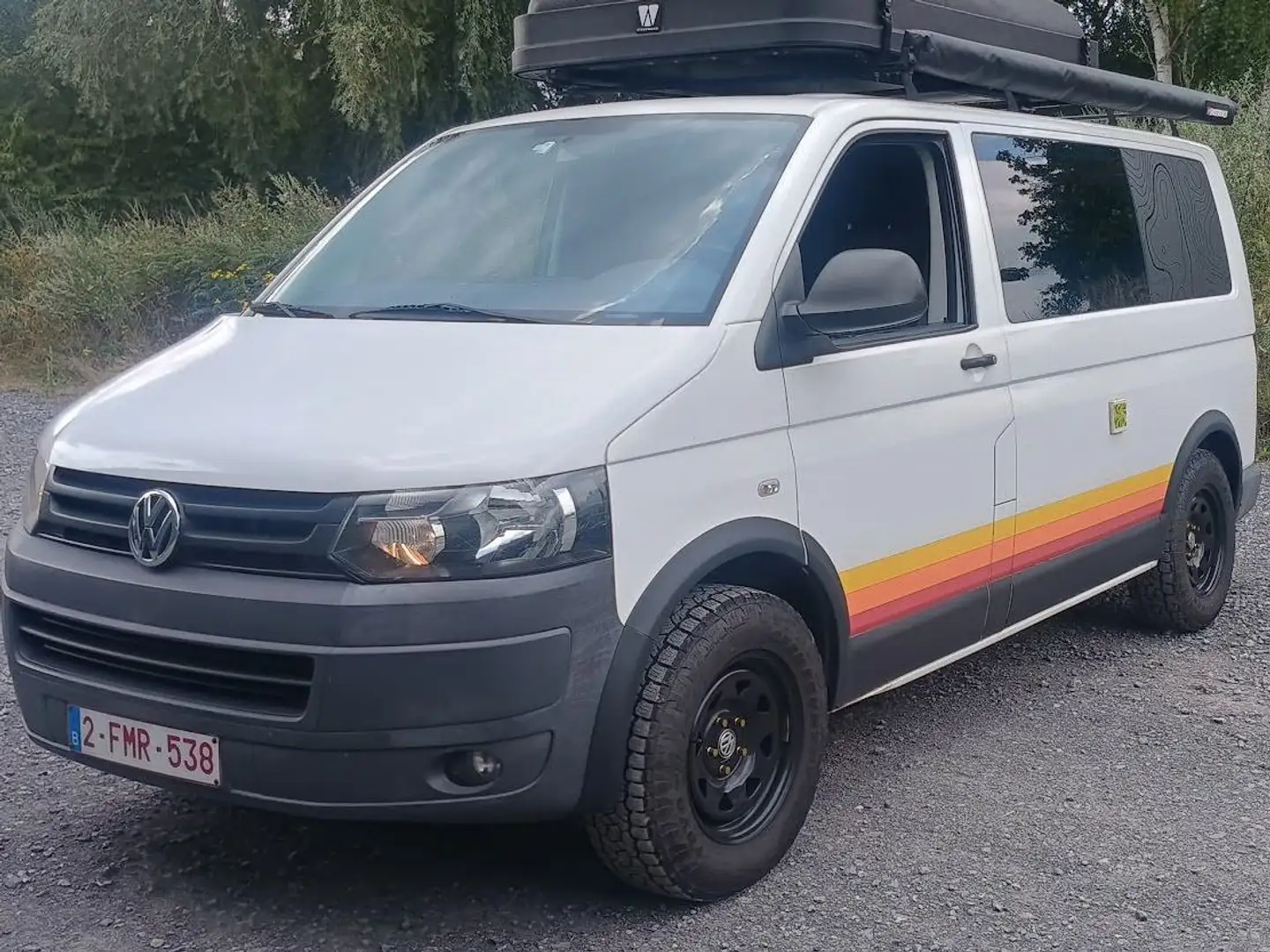 Volkswagen T5 Kombi 2.0 CR TDi 4Motion Blanc - 1