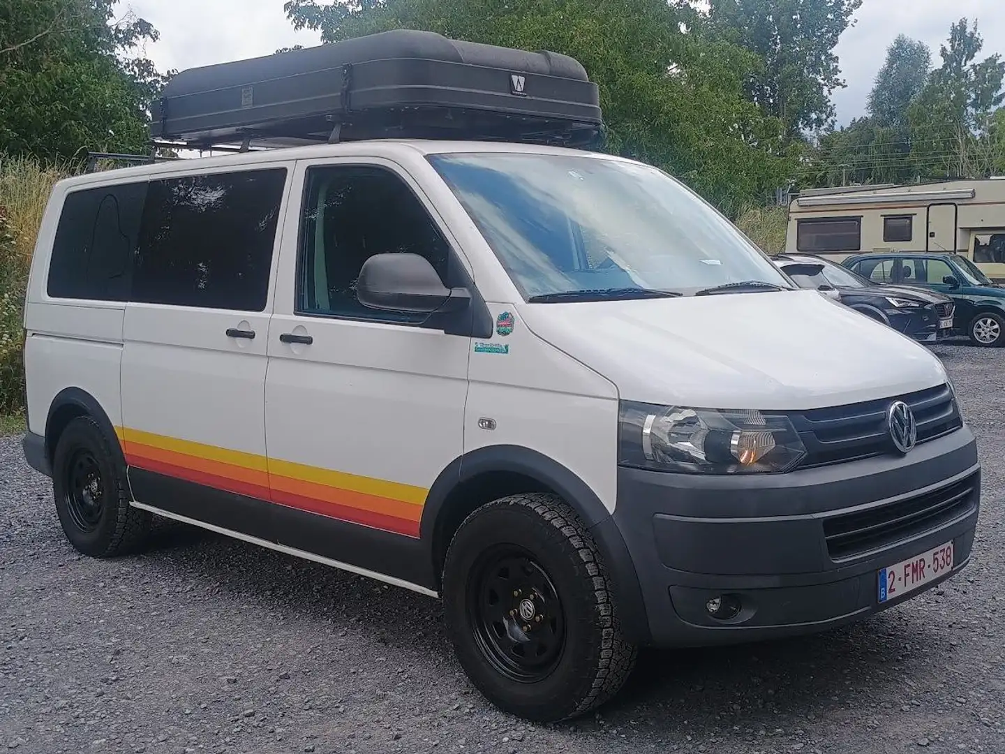 Volkswagen T5 Kombi 2.0 CR TDi 4Motion Blanc - 2
