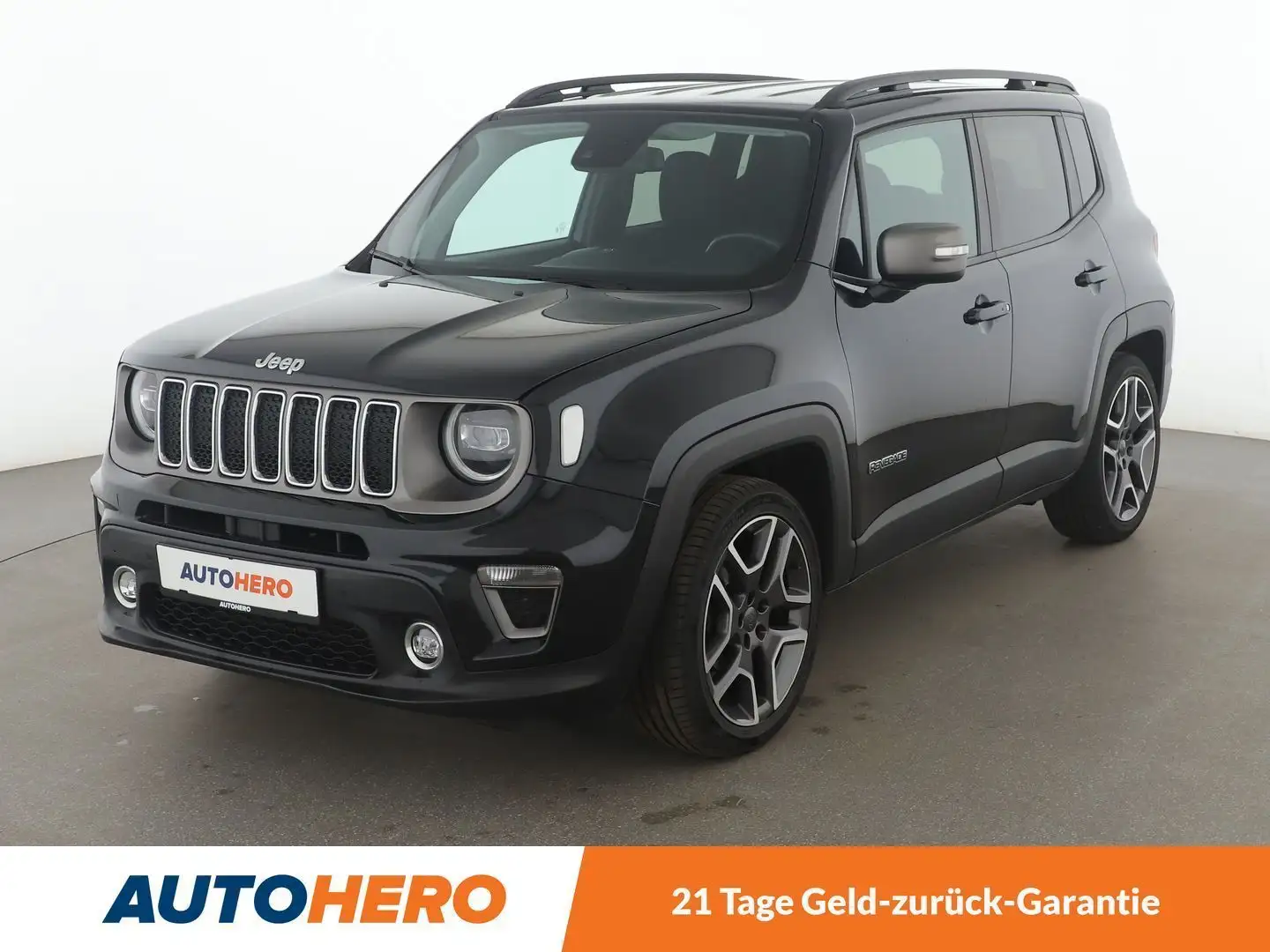 Jeep Renegade 1.0 TGDi Limited 4x2*LED*NAVI*ACC*CAM*PDC*SHZ* Schwarz - 1