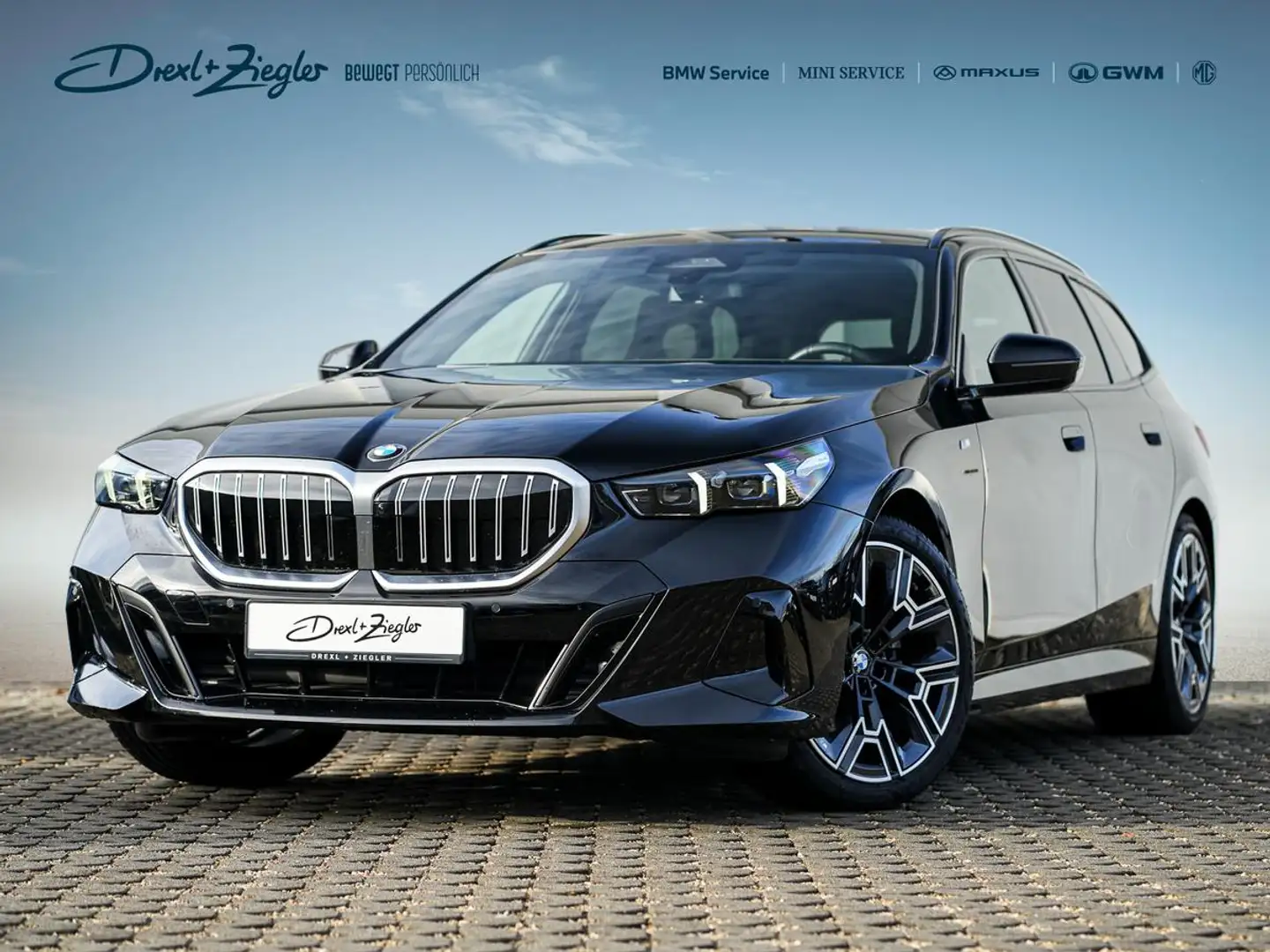 BMW 520 d Tour M-Sport 20 ACC PANO Sitzlüft H&K KoZg Schwarz - 1