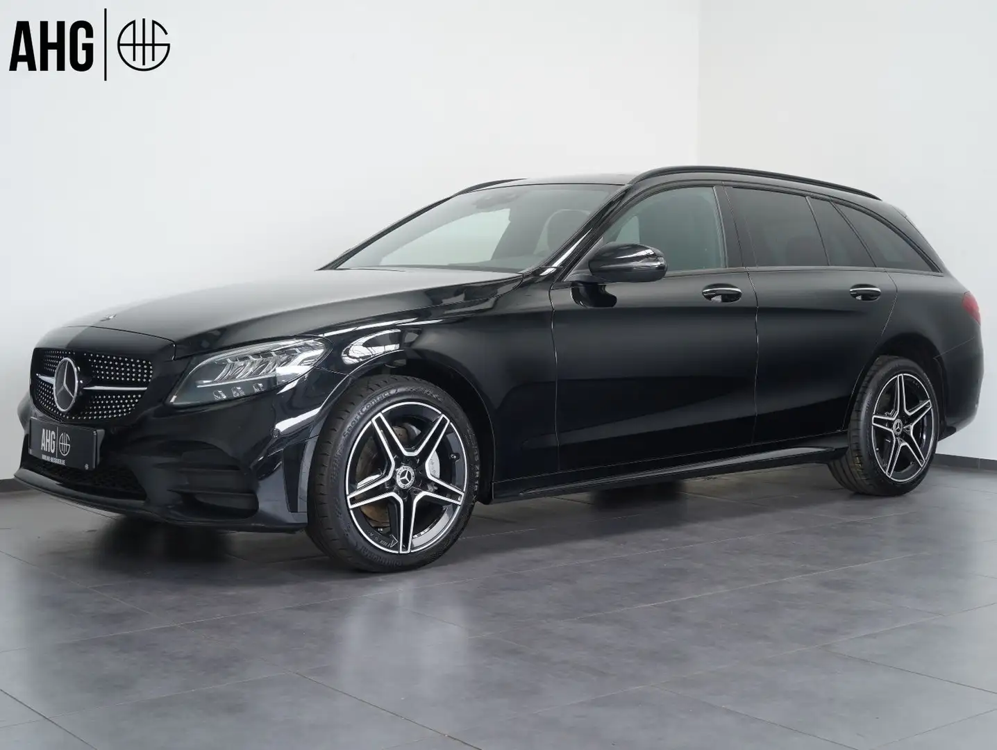 Mercedes-Benz C 220 d T 4Matic AMG Line NIGHT/DISTRONIC/PANO Negro - 1