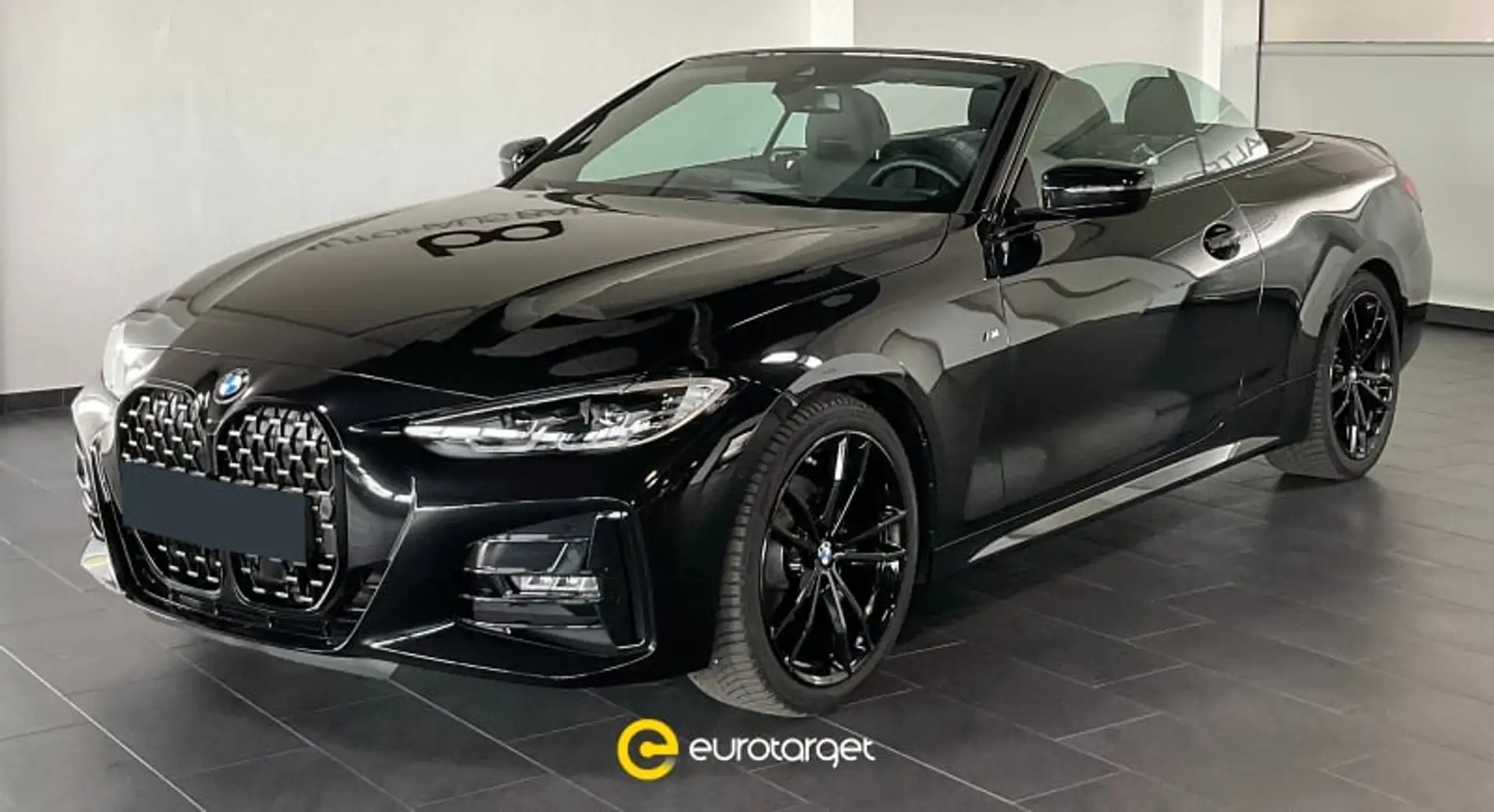 BMW 420 i Cabrio Msport Nero - 1