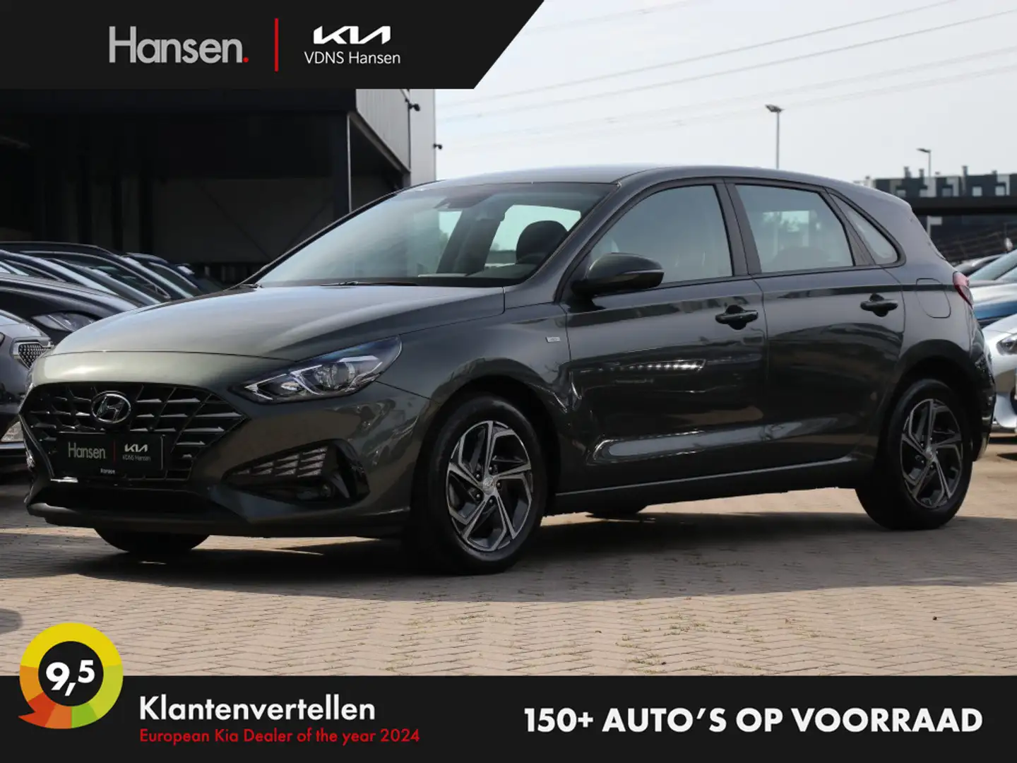 Hyundai i30 1.0 T-GDi MHEV Comfort I Apple/Android Navi I Keyl Grijs - 1