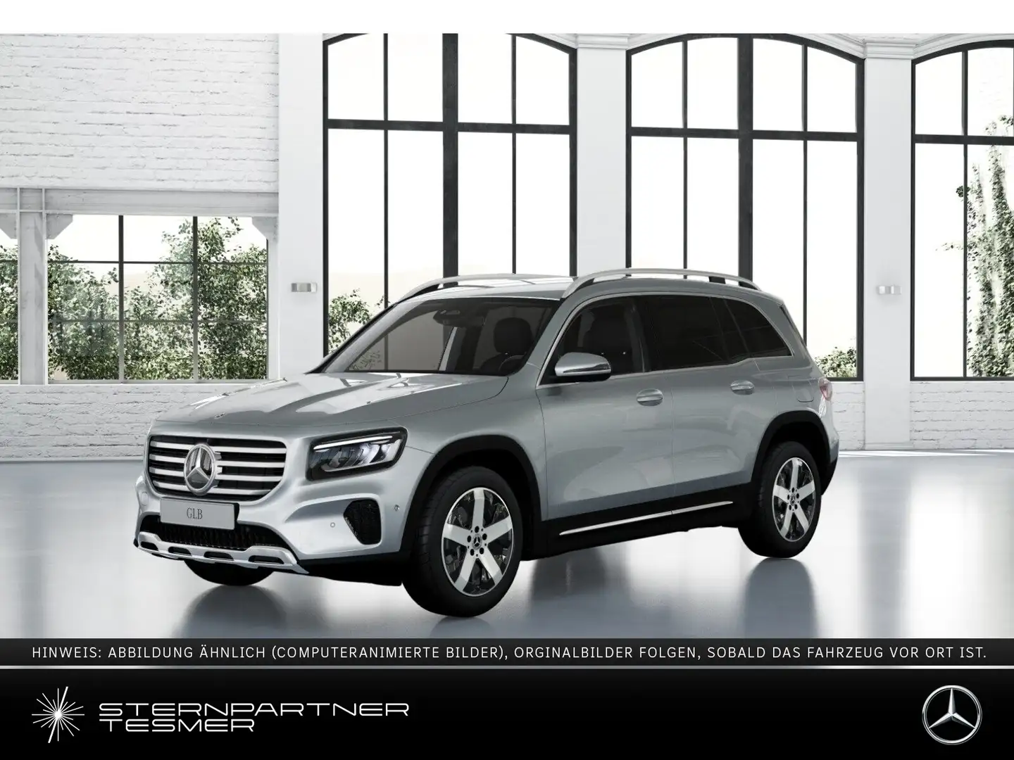 Mercedes-Benz GLB 200 d Progressive LED AHK 360° SHZ ele.Heckk Silber - 1