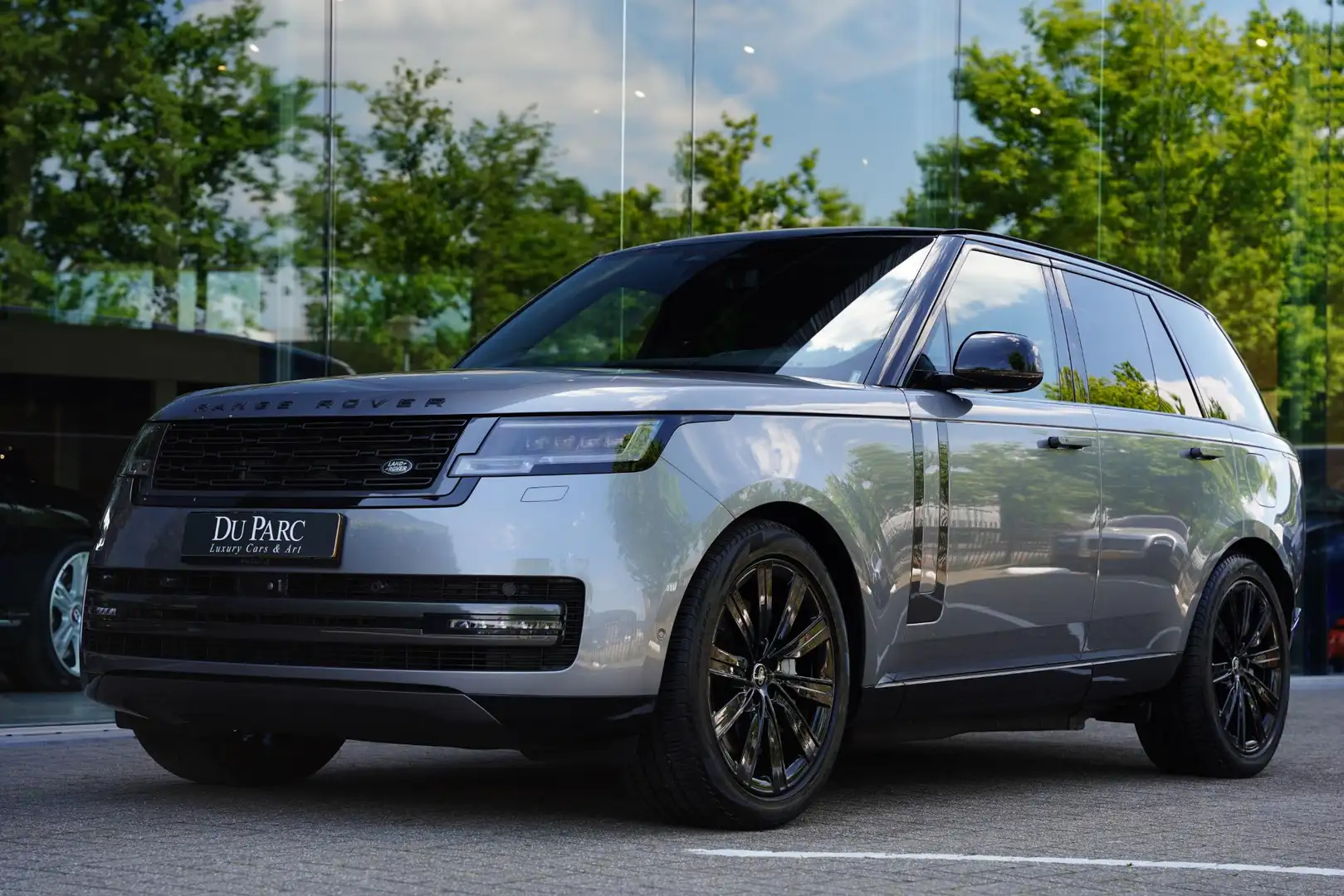 Land Rover Range Rover P 510 E HSE Elek. Trekhaak Meridian Panoramadak Grijs - 1