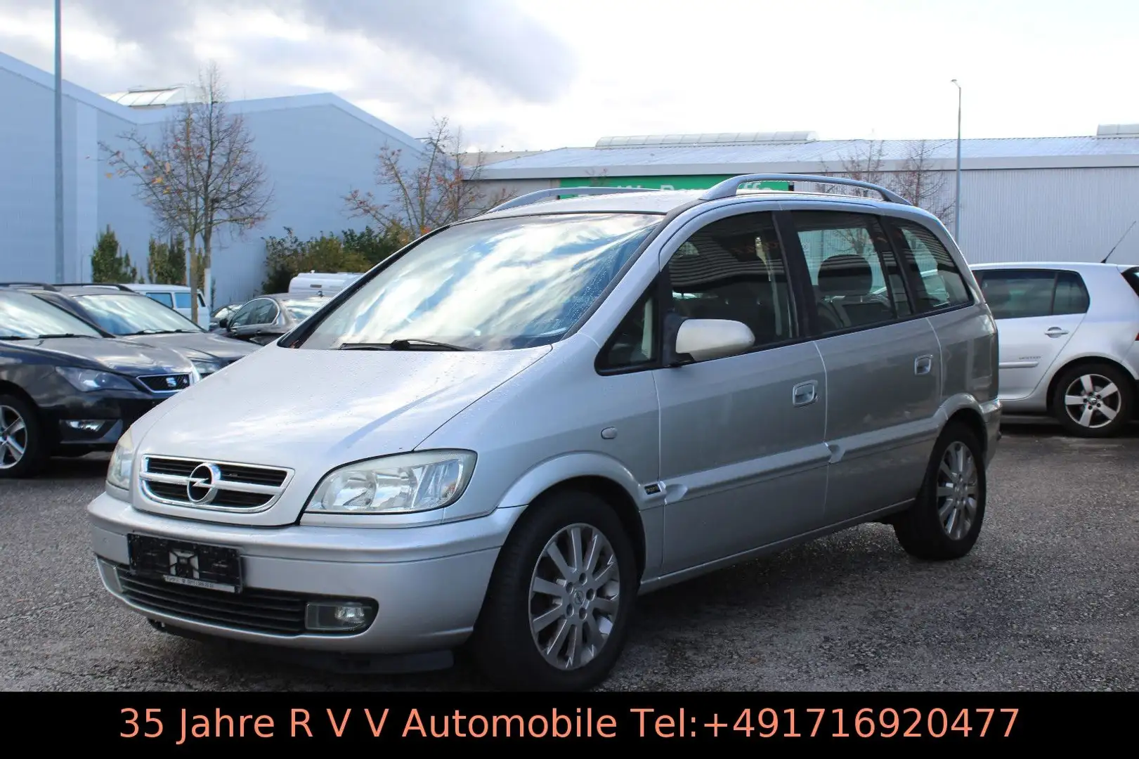 Opel Zafira 2.2 DTI 16V Elegance, 7-Sitzer, TÜV neu Argent - 1