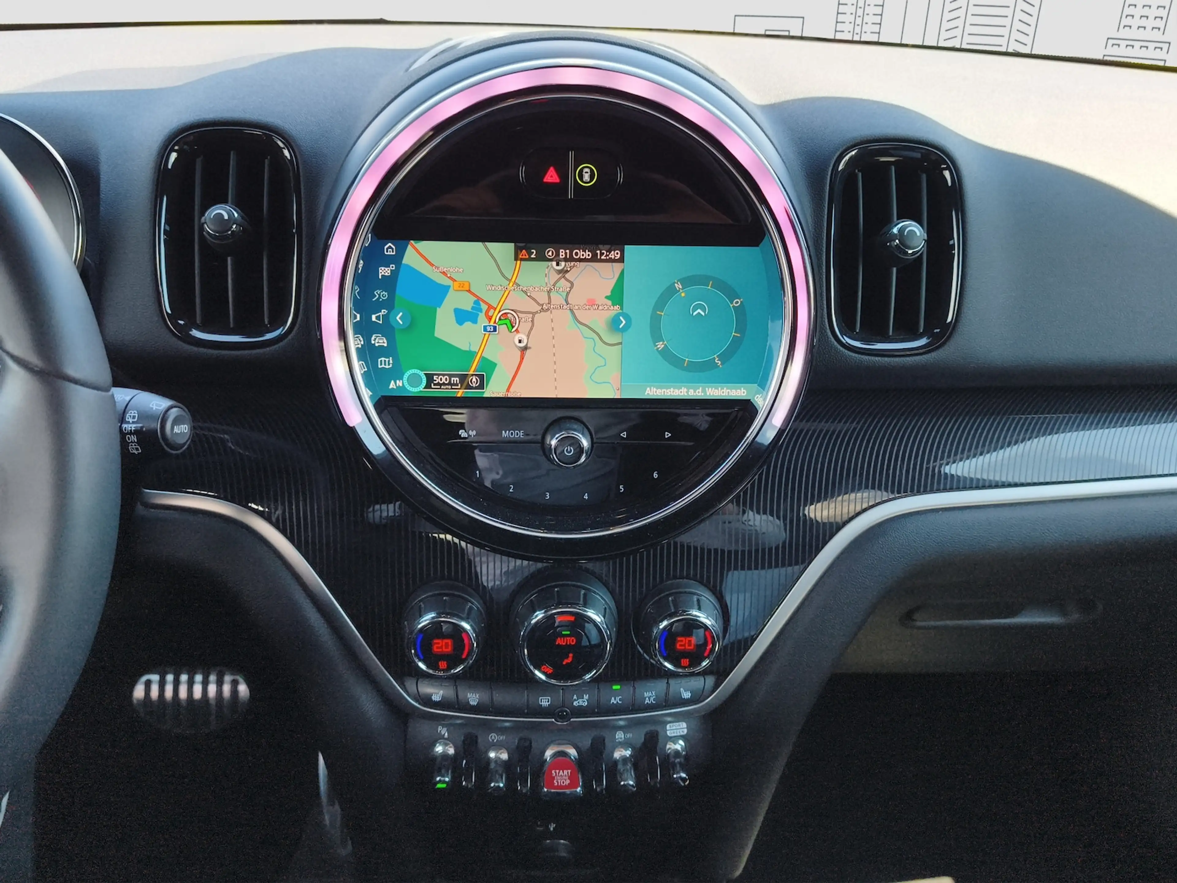 MINI John Cooper Works Countryman All4 JCW Trim LED Navi Kamera — photo 11