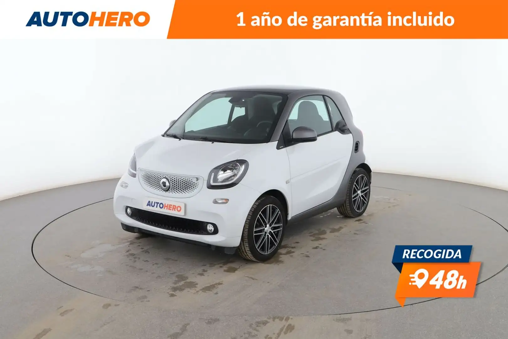 smart forTwo 0.9 Turbo Basis passion Blanco - 1