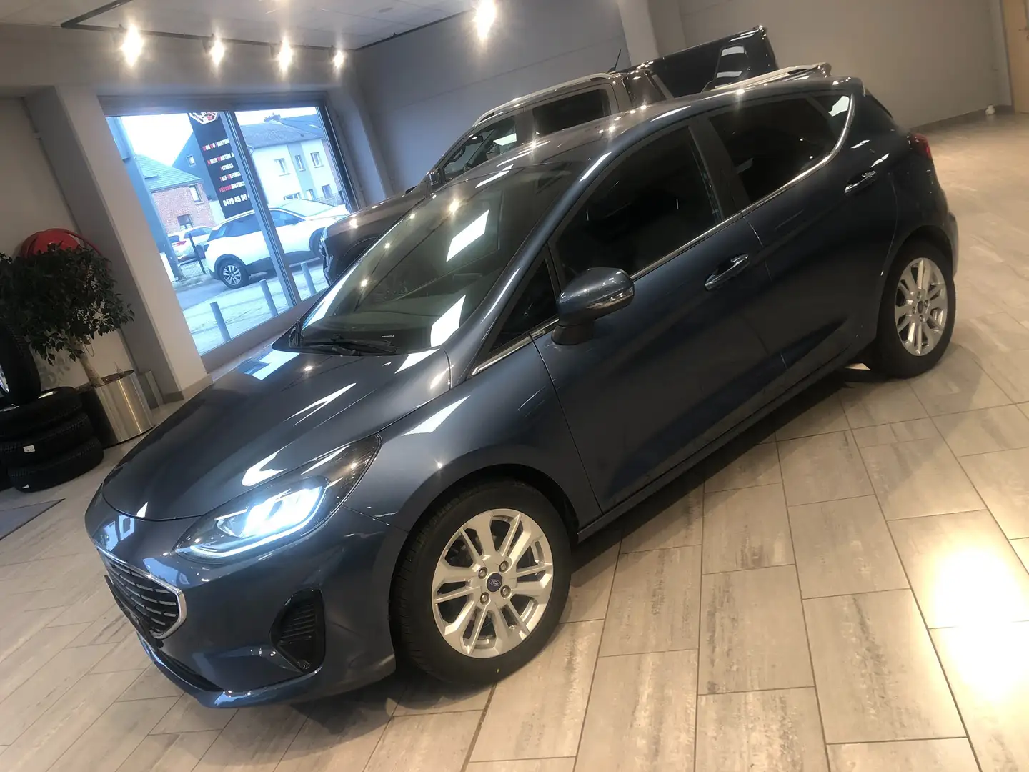 Ford Fiesta Fiesta 1.0 Titanium FULL GARANTIE ETAT SHOW ROOM Bleu - 1