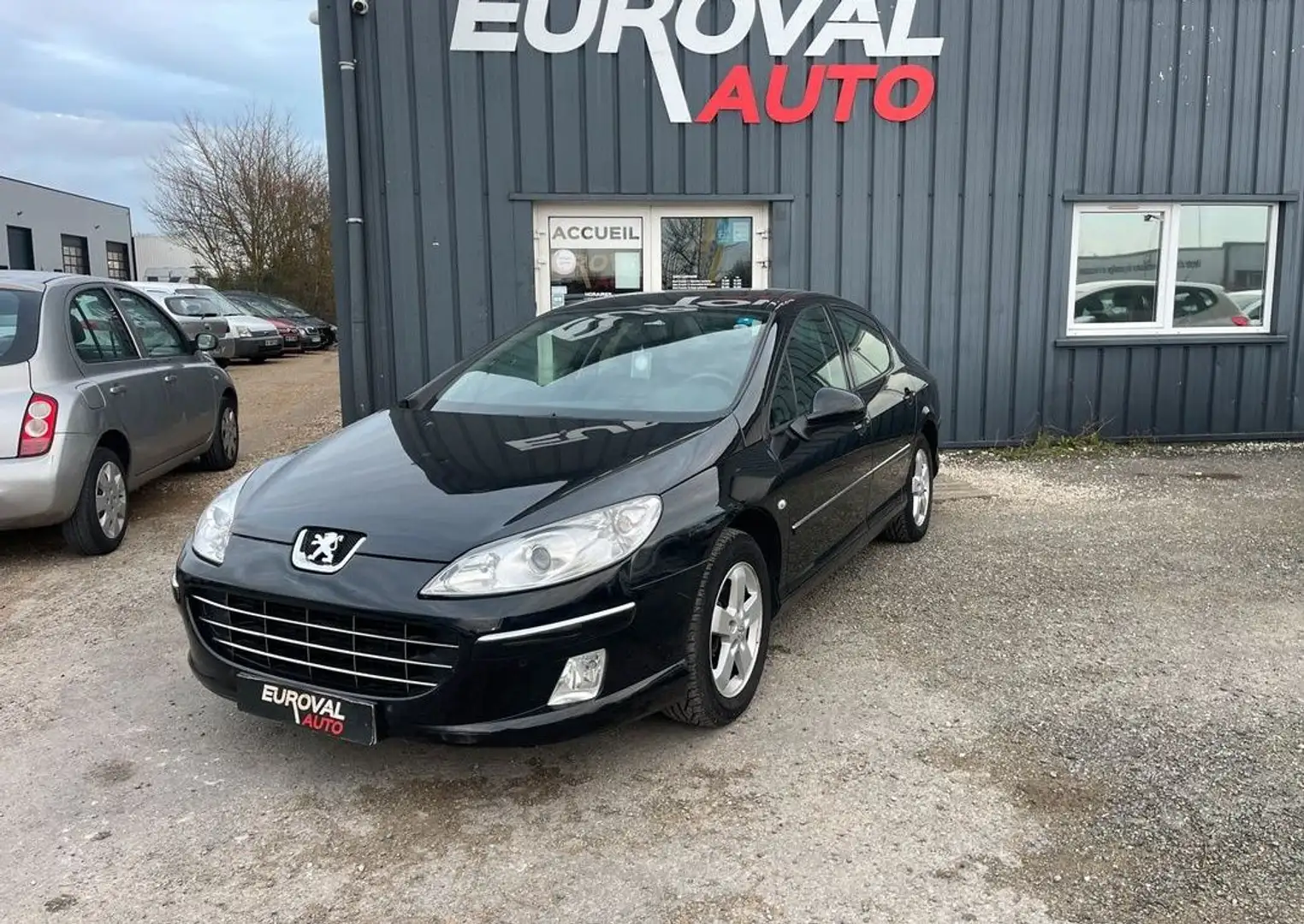 Peugeot 407 1.6 hdi 110ch premium pack 5p Noir - 1