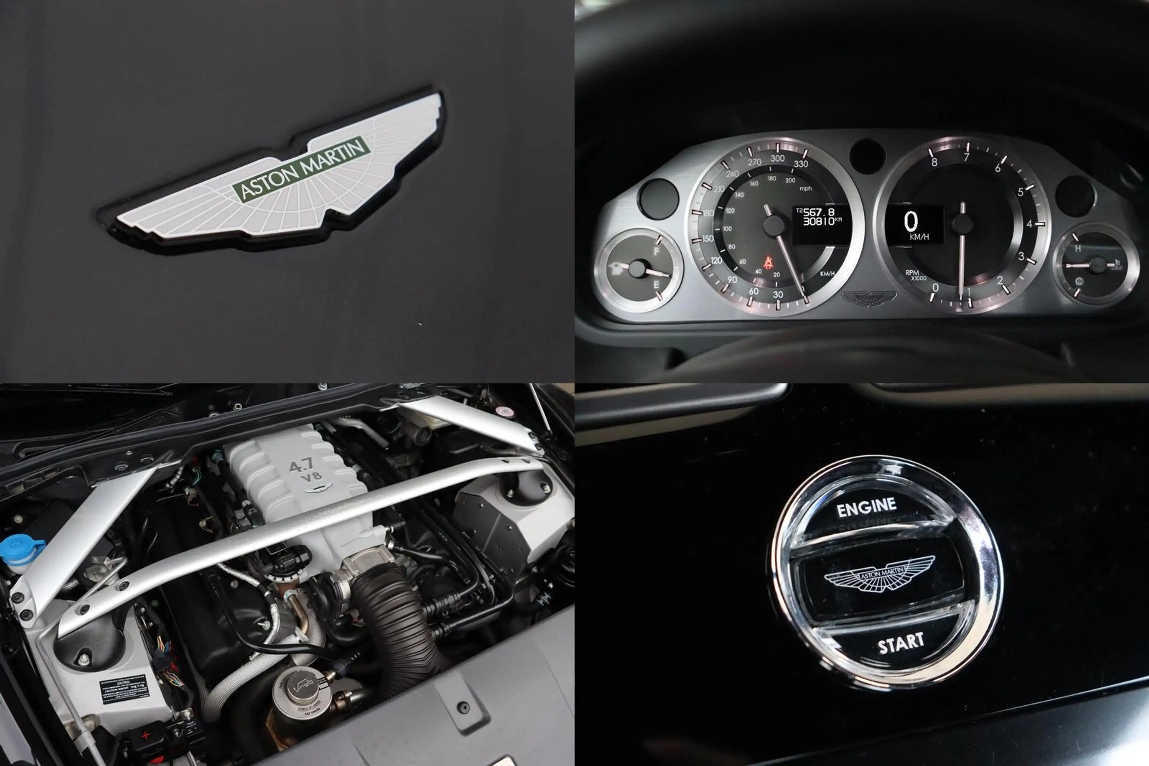 Aston Martin V8 Coupé 4.7 Schaltgetriebe/ Leder/ ONYX — photo 15