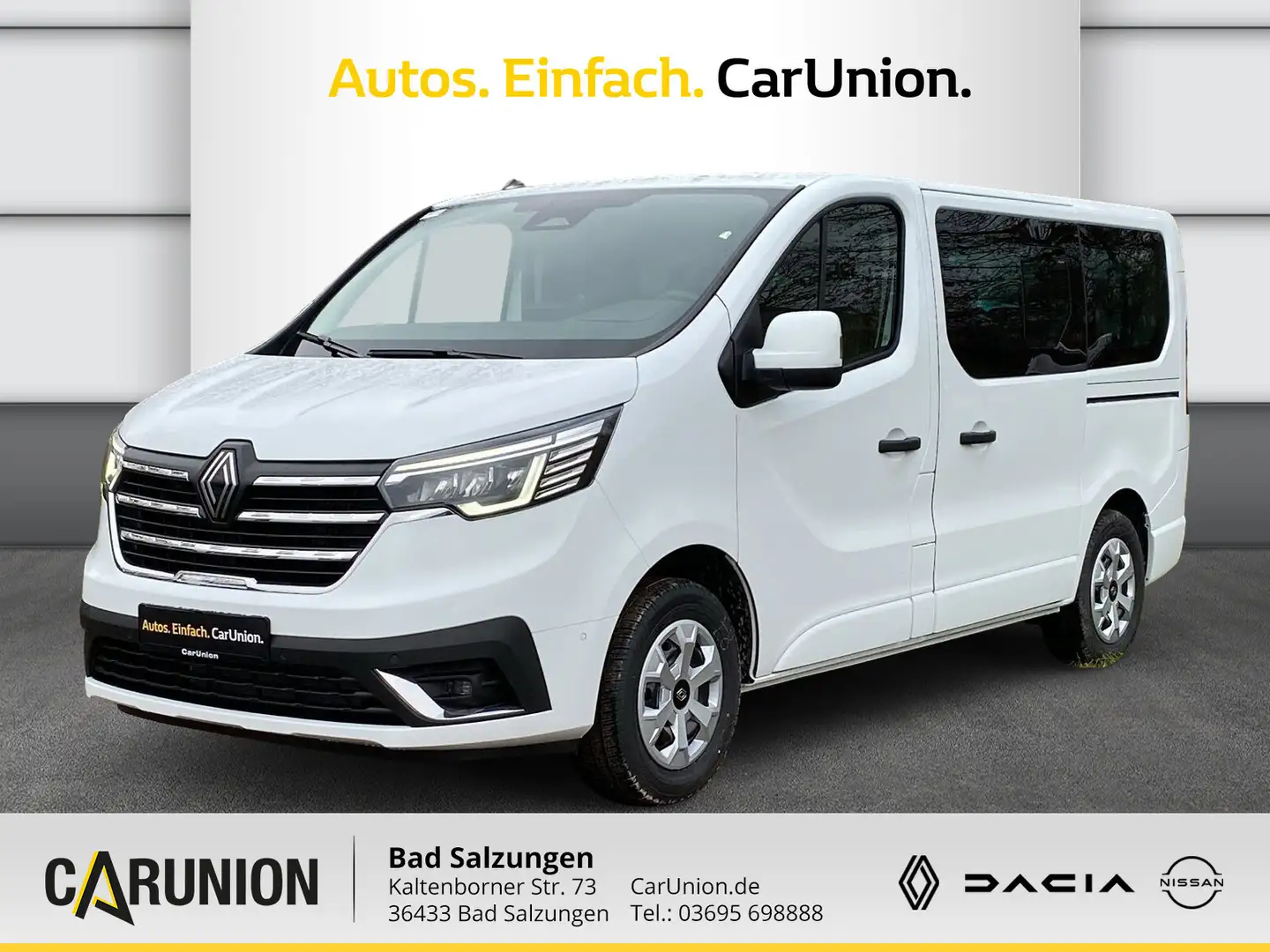 Renault Trafic Pkw Evolution Blue dCi 150 MY24 Weiß - 1