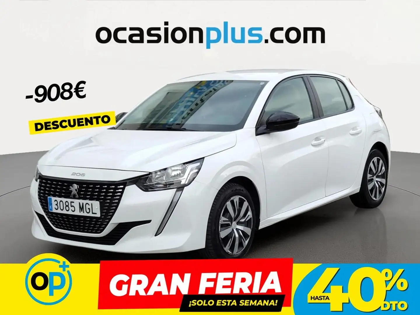 Peugeot 208 1.2 Puretech S&S Active Pack 100 Blanco - 1