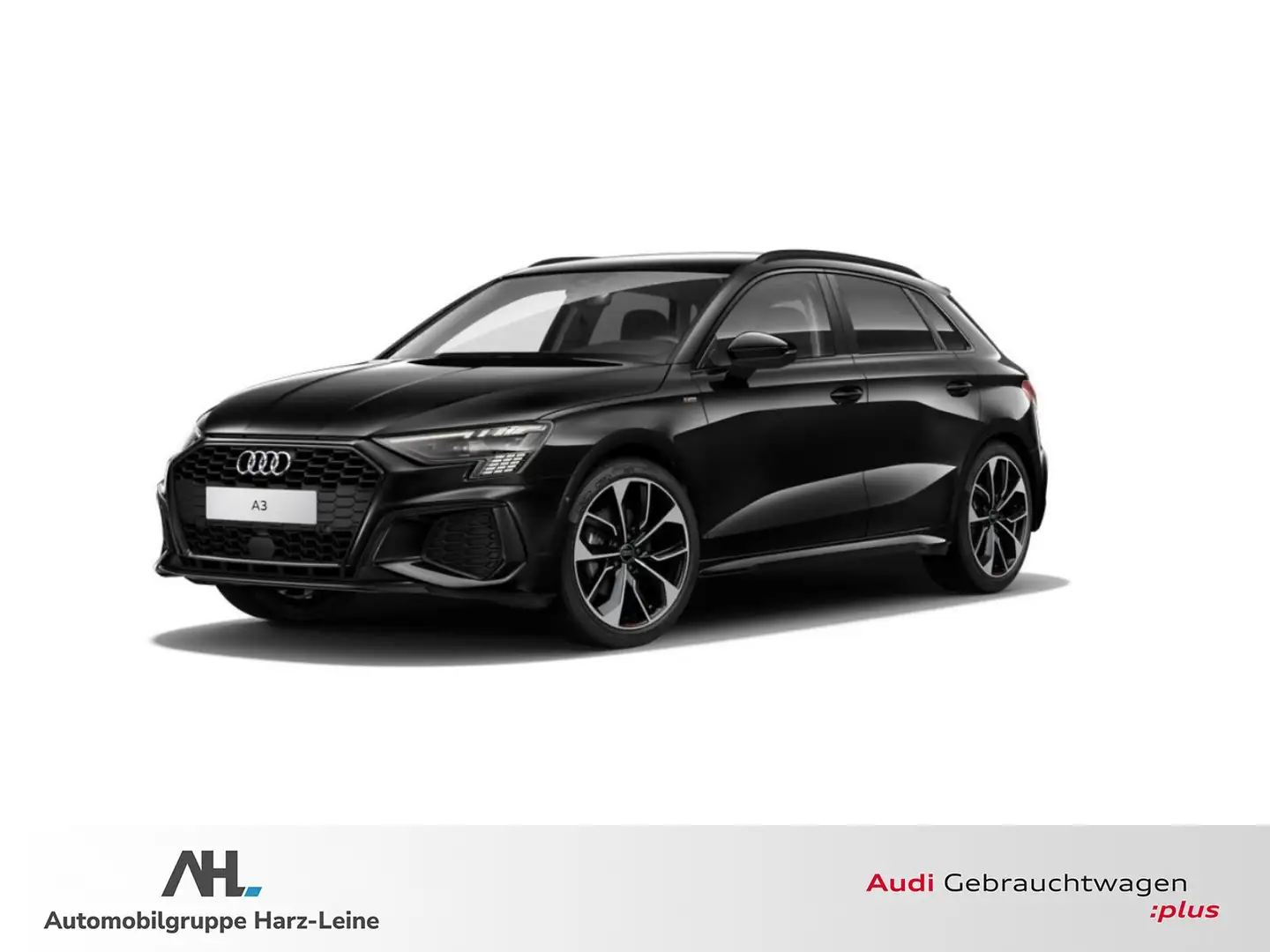 Audi A3 Sportback S line 35 TDI S-line Navi Matrix-LED Zwart - 1